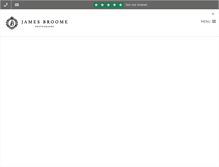 Tablet Screenshot of jamesbroomephotography.com